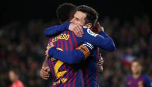 NELSON SEMEDO: Seit 2017 ist Semedo für den FC Barcelona aktiv und geht dort mit Lionel Messi auf Titeljagd.