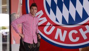 Platz 24: MARIO MANDZUKIC (Mittelstürmer) - 2012 für 13 Millionen Euro von VfL Wolfsburg zum FC Bayern München.