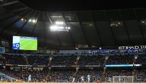 Platz 23: Manchester City (Etihad Stadium) – Schnitt: 50.207 Zuschauer.