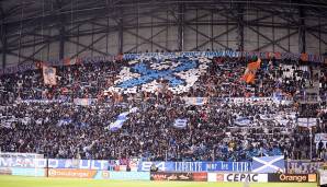 Platz 18: Olympique Marseille (Orange Velodrome) – Schnitt: 52.805 Zuschauer.