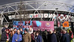 Platz 10: West Ham United (London Stadium) – Schnitt: 59.925 Zuschauer.