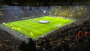 Platz 1: Borussia Dortmund (Signal Iduna Park) – Schnitt: 81.171 Zuschauer.
