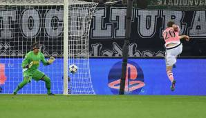 Eine Seitenverlagerung nahm der Rechtsverteidiger im Sechzehner per Volley direkt zum 1:1. Nach dem Remis titelte die Gazzetta dello Sport mit "Juve – alles Herz".