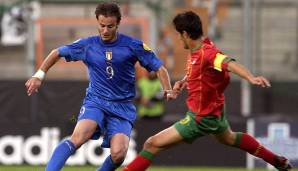 2004: Alberto Gilardino (vier Tore für Italien) – Wechselte nach dem Turniergewinn für 25 Mio. Euro zu Milan, ehe er 2006 Weltmeister wurde. Später ging er noch für Florenz, Genua und in China auf Torejagd. 2018 beendete er seine Karriere.