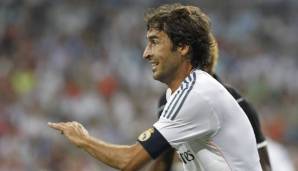 Platz 10: Raul | Stadion: Santiago Bernabeu (Madrid) | Tore: 84 | Spiele: 180 | Zeitraum: 2000-2009