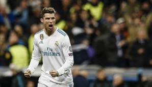 Platz 2: Cristiano Ronaldo | Stadion: Santiago Bernabeu (Madrid) | Tore: 178 | Spiele: 150 | Zeitraum: 2009-2018