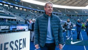 Eine glanzvolle Spielerkarriere ging 1998 zu Ende. Danach machte Klinsi Höhen (das Sommermärchen 2006) und Tiefen (Bayern-Trainer 2008/09) durch. Seine letzte Trainerstation bei der Hertha geriet zum Desaster.