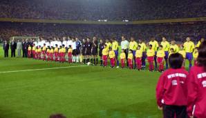 Am 30. Juni 2002 standen sich Deutschland und Brasilien im WM-Endspiel in Yokohama gegenüber (0:2). Der DFB-Elf fehlte Ballack, die Selecao hatte Ronaldo. Und dann passierte ausgerechnet Oli Kahn nur allzu Menschliches.