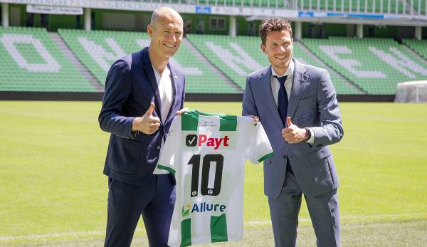Arjen Robben war aus dem Ruhestand zurückgekehrt und unterschreib beim FC Groningen.