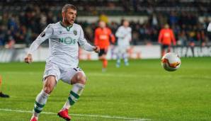 STEVEN RISTOVSKI: Der Rechtsverteidiger von Sporting Lissabon soll das Interesse des VfL Wolfsburg geweckt haben. Das berichtet die portugiesische Zeitung A Bola. Für vier Millionen soll der 28-Jährige zu haben sein.