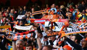 Platz 14: FC Valencia – 1291 Punkte in 781 Spielen (1,65 Punkte pro Spiel)