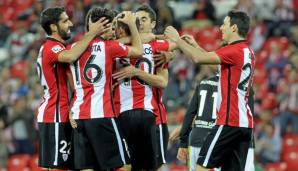 Platz 29: Athletic Bilbao – 1067 Punkte in 781 Ligaspielen (1,37 Punkte pro Spiel)