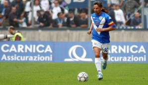 Brescia Calcio - Roberto Baggios Nr. 10: Das "Göttliche Zöpfchen" stürmte auch für Florenz, Juve und Milan, für Brescia (2000-2004) ist er jedoch der beste Spieler der Vereinsgeschichte. Rettete das Team mehrfach vor dem Abstieg.