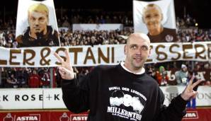 FC St. Pauli - Holger Stanslawskis Nr. 21: Am Millerntor ist "Stani" Kult, erst als Spieler, dann als Trainer. Nach seinem Karriereende wollte der Verein die 21 nicht mehr vergeben. 2019 bekam sie dann aber James Lawrence.