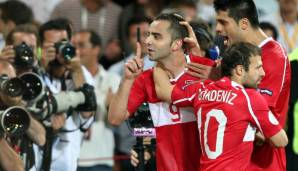 Gökdeniz Karadeniz: Wechselte nach der EM nach über einem Jahrzehnt von Trabzonspor zu Rubin Kazan, wo er bis zu seinem Karriereende 2018 im reifen Alter von 38 Jahren blieb. Das EM-Halbfinale, bei dem er zur 84. Minute kam, war sein letztes Länderspiel.