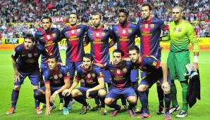 Platz 4: FC BARCELONA - 115 Tore in der Saison 2012/13