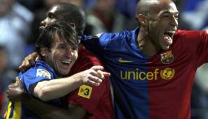 Platz 13: FC BARCELONA - 105 Tore in der Saison 2008/09