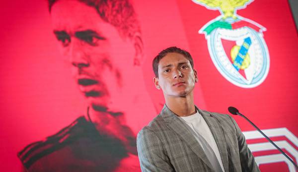 Darwin Nunez wechselte 2020 von Almeria zu Benfica.