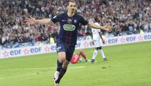 Platz 16: ZLATAN IBRAHIMOVIC (30) - wechselte in der Saison 2012/13 für 21 Millionen Euro vom AC Mailand zu Paris Saint-Germain