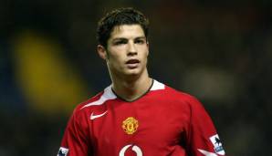 Platz 2: Cristiano Ronaldo - Gesamtstärke/Potenzial: 88/98 - Alter: 19 - FIFA 05.