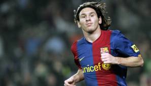 Platz 7: Lionel Messi - Gesamtstärke/Potenzial: 84/94 - Alter: 19 - FIFA 07.