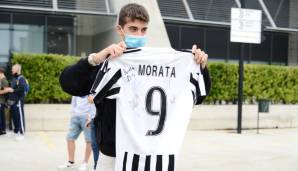 Alvaro Morata ist zurück bei Juventus Turin.