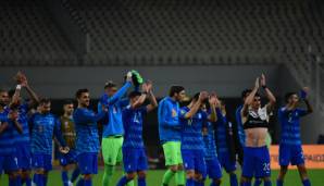 Die griechische Nationalmannschaft spielt heute gegen Slowenien in der Nations League.