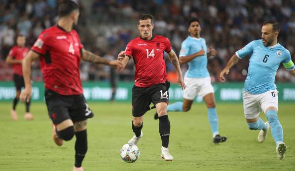 Die albanische Nationalmannschaft will heute gegen Litauen gewinnen.