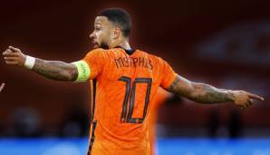 Memphis Depay trifft mit Oranje auf Italien.