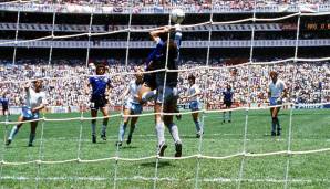 "Es war die Hand Gottes." (Unmittelbar nach seinem mit der Hand erzielten Tor beim 2:1-Sieg Argentiniens im WM-Viertelfinale 1986 gegen England)