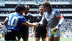 Auch Englands früheren Nationaltorhüter Peter Shilton hat der Tod von Diego Maradona getroffen - der Schmerz über dessen "Hand Gottes" im WM-Viertelfinale 1986 ist aber immer noch nicht verheilt.