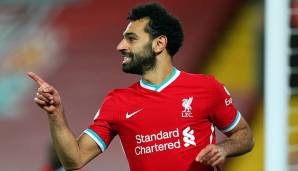 Platz 2: MOHAMED SALAH (FC Liverpool) - Gesamtstärke: 91