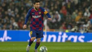 Platz 3: Lionel Messi (FC Barcelona)
