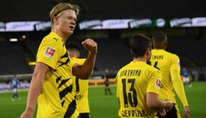 Platz 1: Erling Haaland (Borussia Dortmund) - 302 Punkte