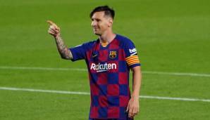 Platz 1: Lionel Messi (FC Barcelona/Argentinien)
