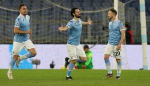 Platz 2 - Lazio Rom: 26 zugesprochene Elfmeter (22 verwandelt), 18 verursacht