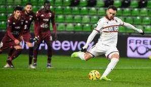 Platz 29: OGC Nizza (Ligue 1) - 10,50 Prozent genutzte Chancen