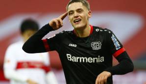 Platz 6 - Florian Wirtz | Bayer Leverkusen | Position: Offensives Mittelfeld | Alter: 17 Jahre
