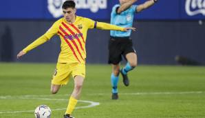 Platz 4 - Pedri | Barcelona | Position: Offensives Mittelfeld | Alter: 18 Jahre