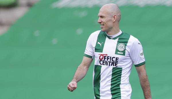 Arjen Robben hat nach langer Verletzungspause sein Comeback beim FC Groningen gegeben.