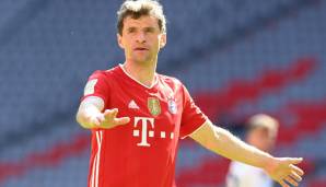PLATZ 1: Thomas Müller (FC Bayern) - 17 Assists in 27 Spielen