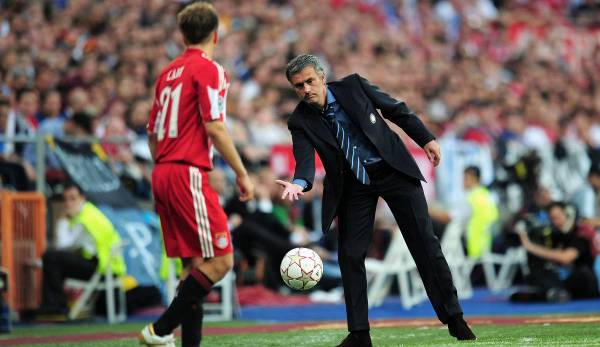 In den Augen von Philipp Lahm hat Trainer-Legende Jose Mourinho dem Fußball mit seiner Defensivtaktik "den offensiven Geist" genommen.