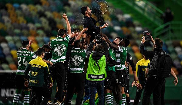 Sporting feierte schon zwei Spieltage vor Saisonende die Meisterschaft.