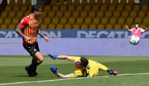 Platz 9: GIANLUCA LAPADULA (Benevento Calcio) - 34 Mal Abseits (36 Spiele)