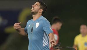 Luis Suarez hat die Torflaute Uruguays beendet.