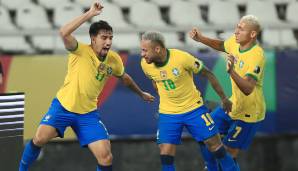 Neymar bereitete den brasilianischen Siegtreffer im Copa-Halbfinale vor.