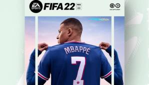 Kylian Mbappe ist erneut auf dem Cover von FIFA 22 zu sehen.