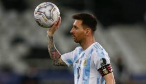 Copa America - SGA-Zahl (Beschreibt die Chancenverwertung. Je höher die SGA-Zahl ist, desto mehr macht der Spieler aus seinen Chancen vor dem Tor): Lionel Messi (1.35)