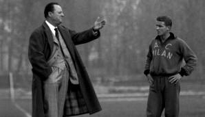 GIOVANNI TRAPATTONI (Milan - Inter): Der "Mister" feierte als Spieler große Erfolge mit Milan und heuerte dort nach seiner aktiven Karriere erst als Jugend- und schließlich als Cheftrainer an. 1976 ging es für zehn Jahre zu Juventus …