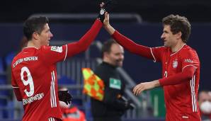Für viele Bayern-Fans bilden Robert Lewandowski und Thomas Müller aktuell das beste Sturm-Duo in der Geschichte des FC Bayern.